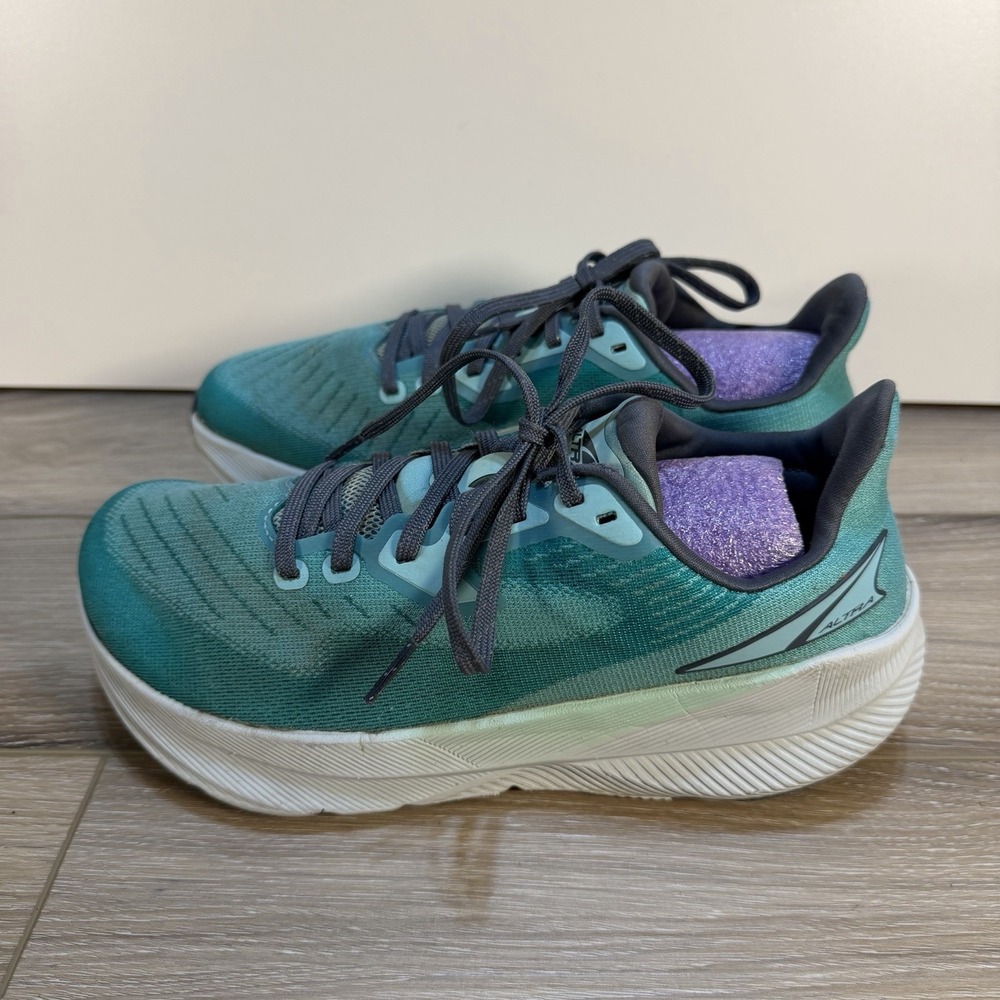 Altra Experience Flow Running Shoes Womens Size 7.5 Teal Sneakers AL0A85NW336